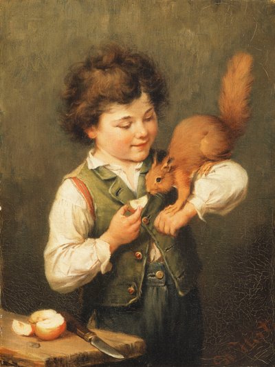 Das Haustier-Eichhörnchen von Heinrich Hirt