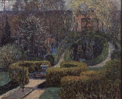 Frühlingsgärten, Barkenhoff, 1913 von Heinrich Vogeler