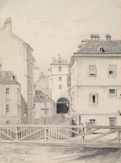 Das Neutor in Wien von Heinrich Lang