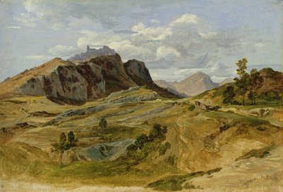 Landschaft in Civitella, 1822 von Heinrich Reinhold