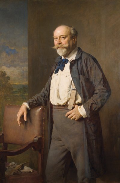 Der Bildhauer Rudolf Weyr von Heinrich von Angeli