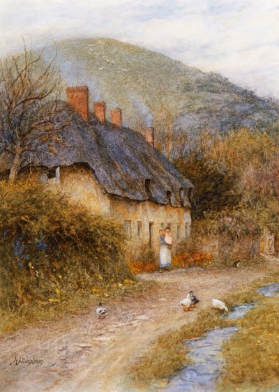 Bei Symondsbury nahe Bridport, Dorset von Helen Allingham