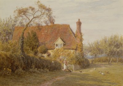 Hedges Farm, East End Farm, Pinner von Helen Allingham