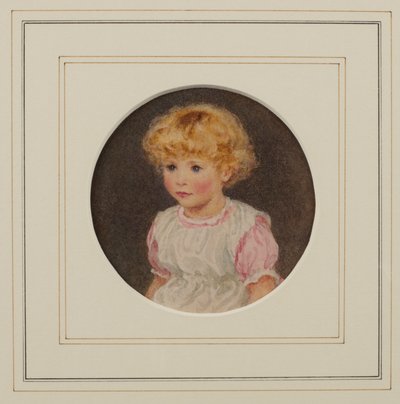 Henry Allingham, im Alter von 3 Jahren von Helen Allingham