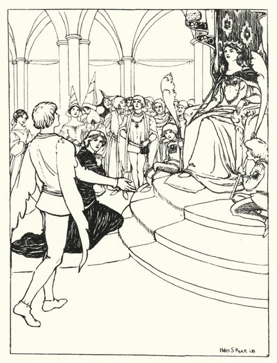 Der Jüngling am Hof der Feenkönigin von Helen S. Kuck