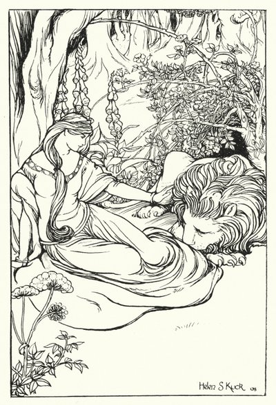 Una und der Löwe von Helen S. Kuck
