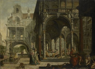 Imaginärer Renaissancepalast von Hendrick Aerts