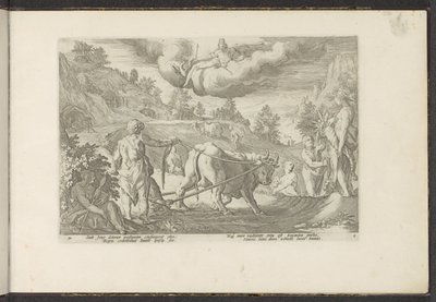 Silbernes Zeitalter (Serie) von Hendrick Goltzius (workshop of)