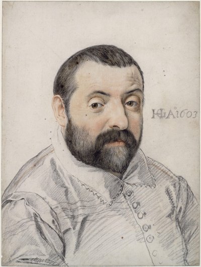 Porträt des Jacopo Palma il Giovane von Hendrick Goltzius