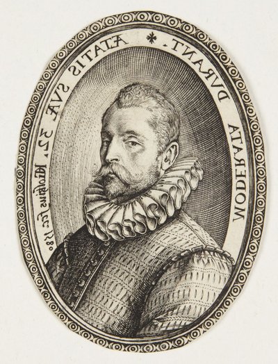 Büste eines Mannes nach links blickend von Hendrick Goltzius
