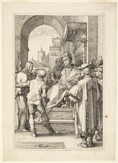 Christus vor Pilatus von Hendrick Goltzius