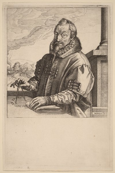 Christopher Plantin von Hendrick Goltzius