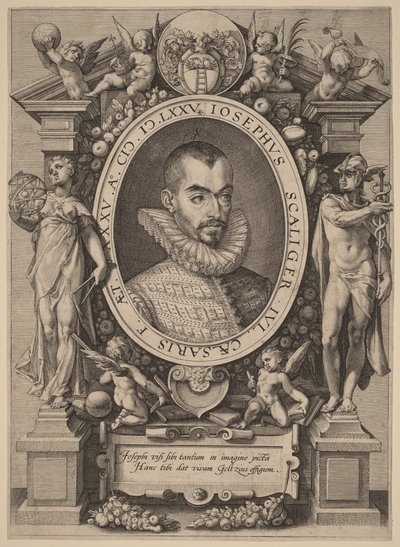 Josephus Justus Scaliger von Hendrick Goltzius