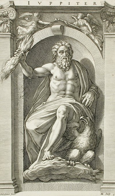 Jupiter von Hendrick Goltzius
