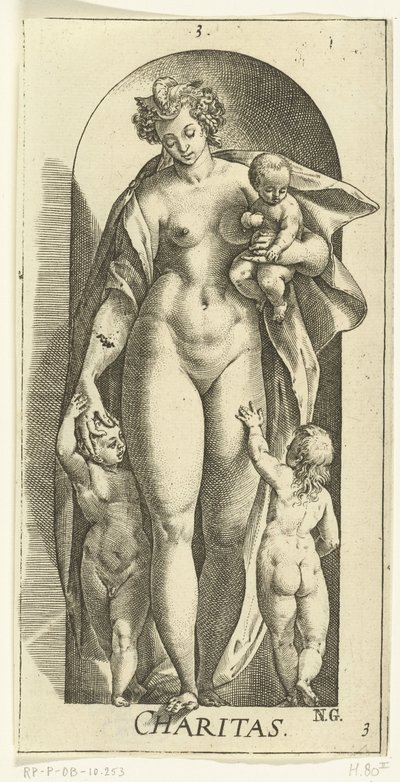 Liebe von Hendrick Goltzius