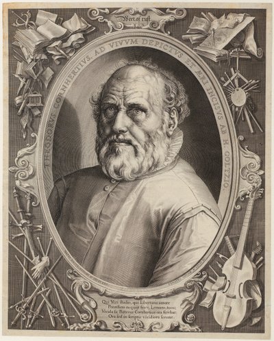Mars und Venus von Vulkan überrascht von Hendrick Goltzius