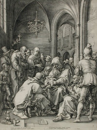 Die Beschneidung von Hendrick Goltzius