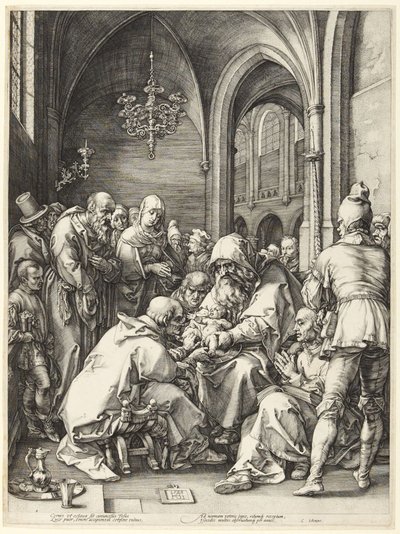 Die Beschneidung von Hendrick Goltzius