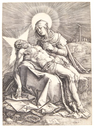 Die Beweinung der Jungfrau Maria von Hendrick Goltzius