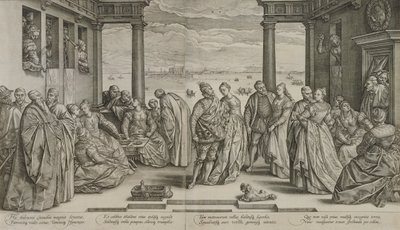 Die venezianische Hochzeit von Hendrick Goltzius