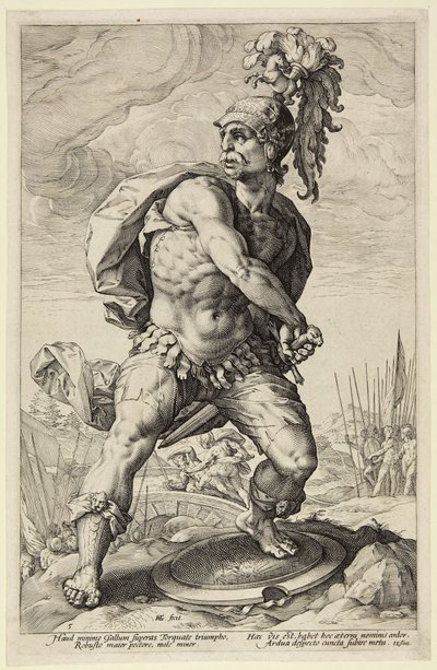 Titus Manlius Torquatus von Hendrick Goltzius