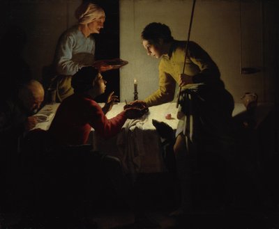 Esau verkauft sein Erstgeburtsrecht von Hendrick ter Brugghen
