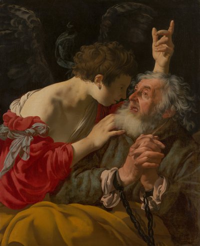 Die Befreiung des Heiligen Petrus von Hendrick ter Brugghen