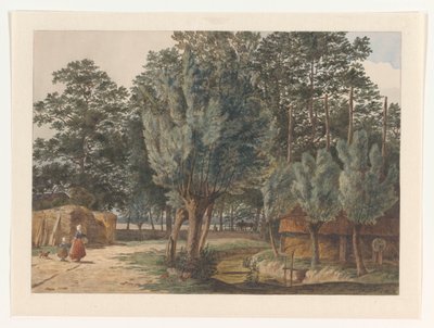 Auf dem Landgut Houdringe bei De Bilt von Hendrik Abraham Klinkhamer