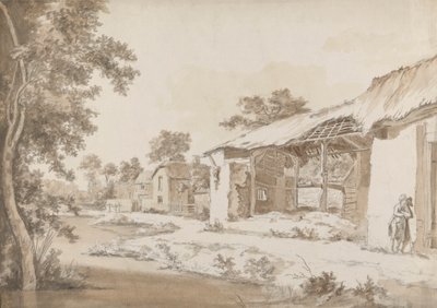 Verfallene Farm in der Nähe von Coombe bei Gittisham in Devonshire, drei Meilen von Honiton, Devon von Hendrik Frans de Cort