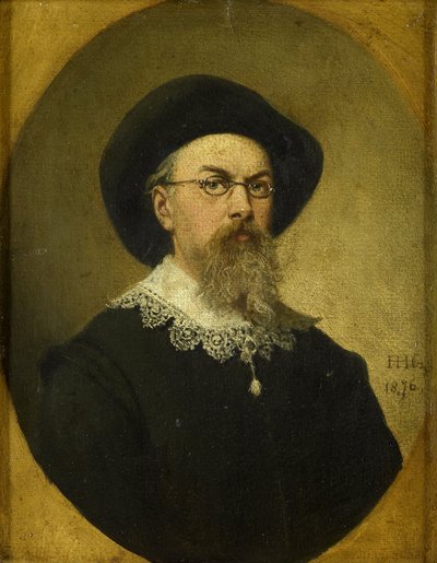 Selbstporträt von Hendrik Hollander