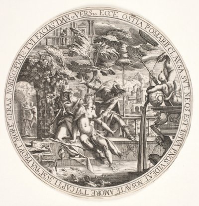 Susanna im Bade von Hendrik I Hondius