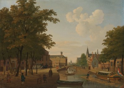 Blick auf den Houtmarkt von Hendrik Keun