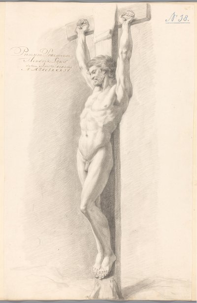 Christus am Kreuz (1. Preis 1784) von Hendrik Louw