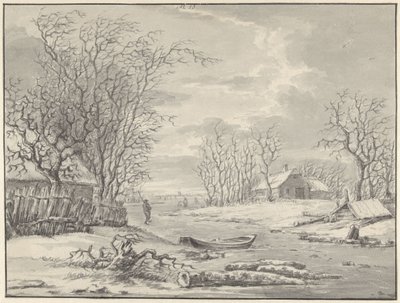Winterlandschaft von Hendrik Meijer