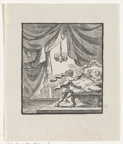 Darstellung einer Geschichte aus den Fabeln des Äsop von Hendrik Numan