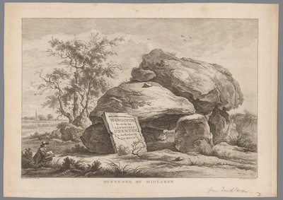Hünengrab bei dem Dorf Midlaren von Hendrik Schwegman