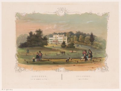 Blick auf das Landgut Sonsbeek von Hendrik Wilhelmus Last (attributed to)