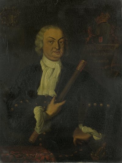 Hendrik Swaardecroon (1667-1728). Generalgouverneur (1718-25) von Hendrik van den Bosch (copy after)