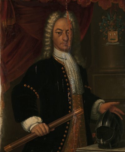 Porträt von Diederik van Durven, Generalgouverneur der Niederländischen Ostindien-Kompanie von Hendrik van den Bosch