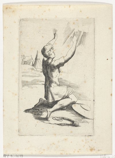 Kniender David von Hendrik van der Borcht (II)