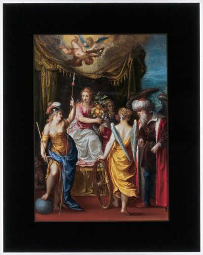 Minerva, Abundantia und Fortuna von Hendrik van the Elder Balen