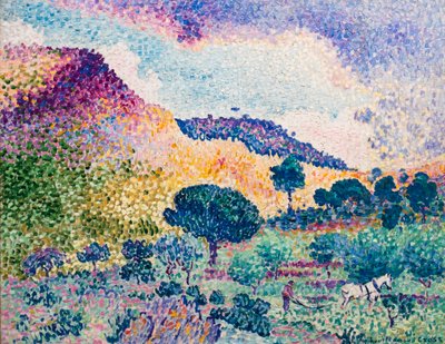 La chaîne des Maures von Henri-Edmond Cross