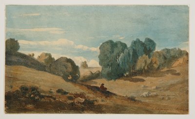 Ansicht in der Nähe von Rom von Henri-Joseph Harpignies