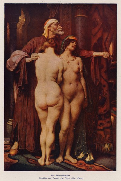 Der Sklavenmarkt von Henri Adrien Tanoux