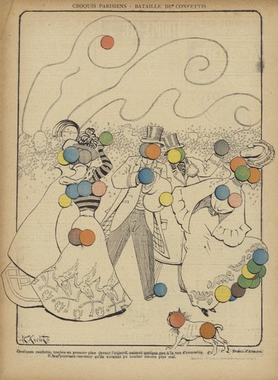 Illustration für Le Rire von Henri Avelot