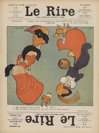 Illustration für Le Rire von Henri Avelot