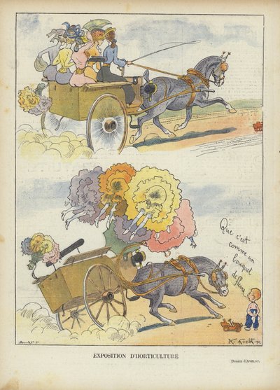 Illustration für Le Rire von Henri Avelot
