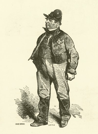 Der Postkutschenführer von Henri Bonaventure (after) Monnier
