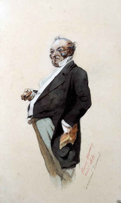 Porträt des Autors in Monsieur Prud