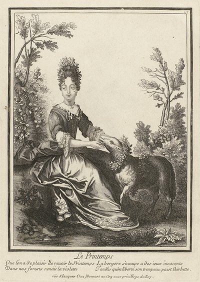 Frühling von Henri Bonnart (possibly)